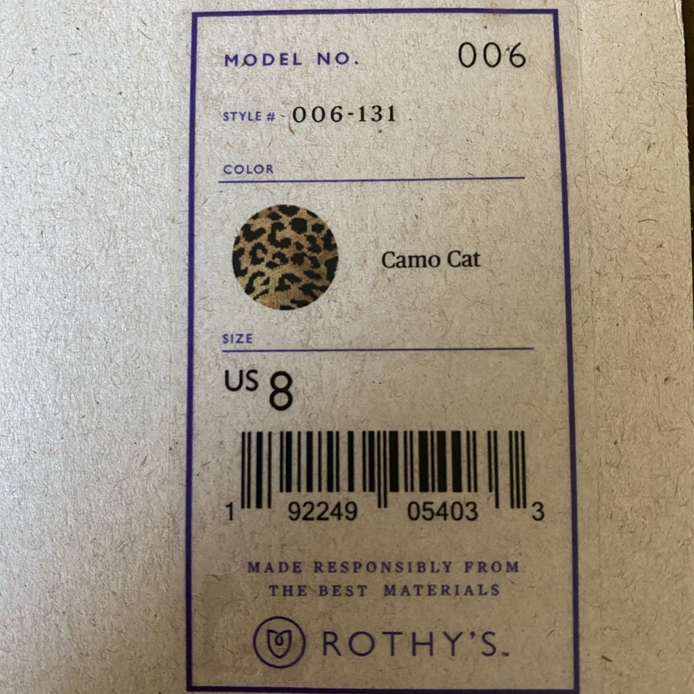 Cheetah Print Rothy’s - Picture 5 of 7